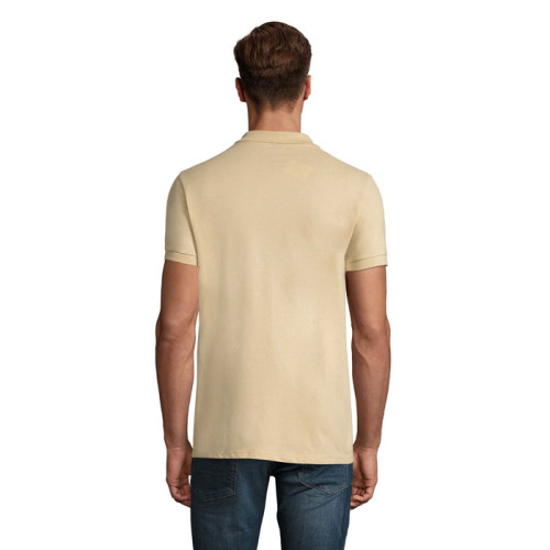 PERFECT Męskie POLO 180g Sand S11346-SA-XXL (1)