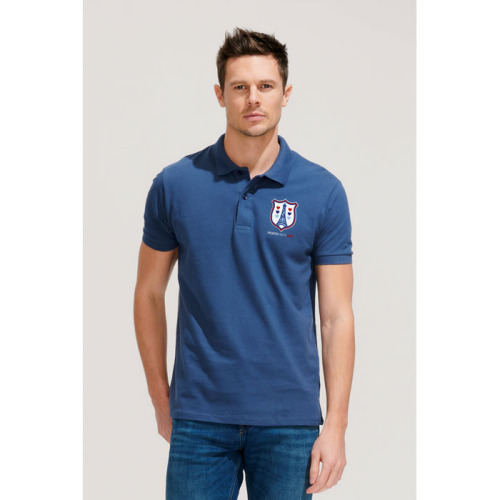 PERFECT Męskie POLO 180g Denim S11346-DM-XXL (3)