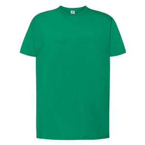 Koszulka męska z okrągłym dekoltem Regular Premium T-Shirt JHK Kelly Green