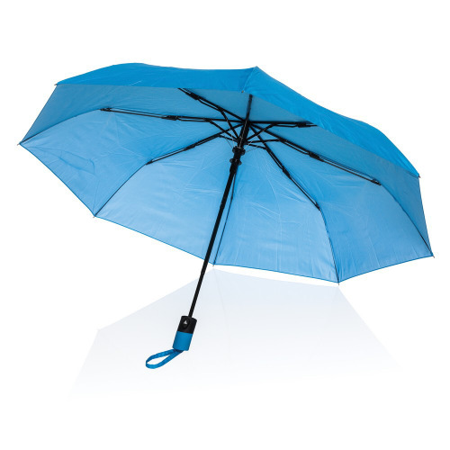 Mały parasol automatyczny 21" Impact AWARE™ RPET Niebieski P850.435 (6)