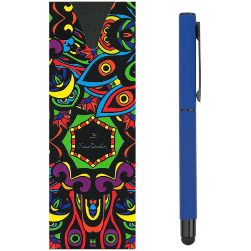 Pióro kulkowe touch pen, soft touch CELEBRATION Pierre Cardin Niebieski B0300606IP304 (1)