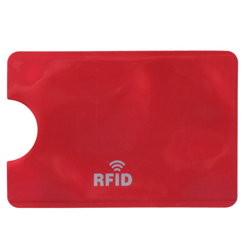 Etui na kartę kredytową, ochrona RFID Czerwony V0486-05 (2)