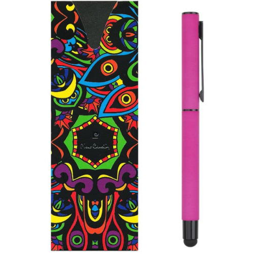 Pióro kulkowe touch pen, soft touch CELEBRATION Pierre Cardin Różowy B0300602IP311 (1)