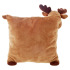 Pluszowa poduszka, renifer | Grayson brązowy HE688-16 (2) thumbnail