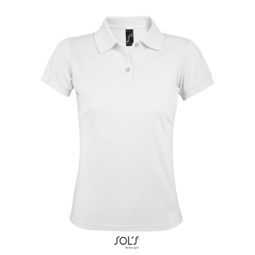 PRIME Damskie POLO 200g Biały S00573-WH-XL 