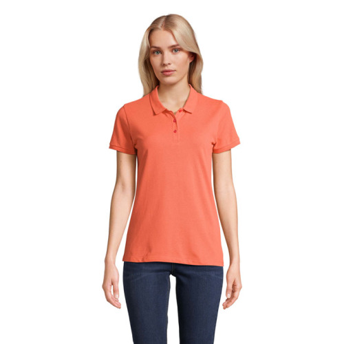 PLANET Damskie POLO 170g Pop Orange S03575-PO-XXL 