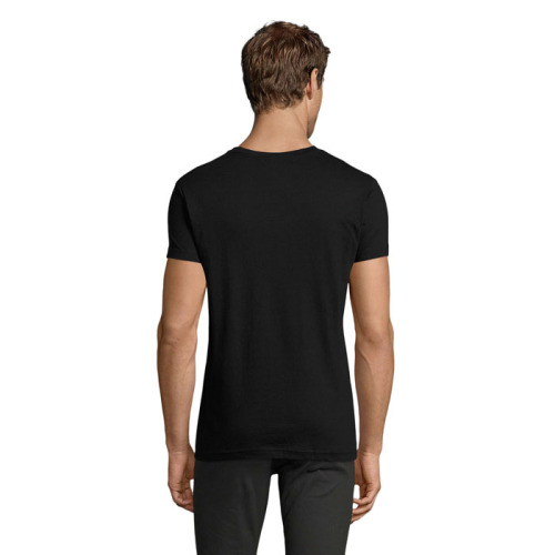 REGENT F Męski T-Shirt 150g Deep black S00553-DB-XS (1)