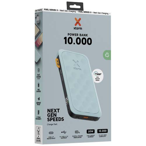 Seria Xtorm FS510 Fuel powerbank o pojemności 10 000 mAh i mocy 20 W Błękitny 12439851 (1)