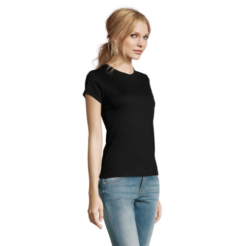 IMPERIAL WOMEN T-SHIRT 190g deep black S11502-DB-XL (2)