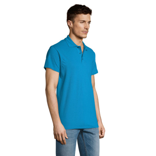 SUMMER II Męskie POLO 170g Aqua S11342-AQ-XL (2)