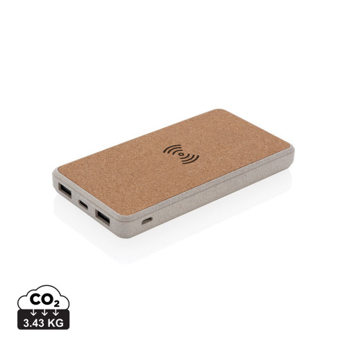 Bezprzewodowy power bank 8000 mAh Brązowy P322.219 (9)