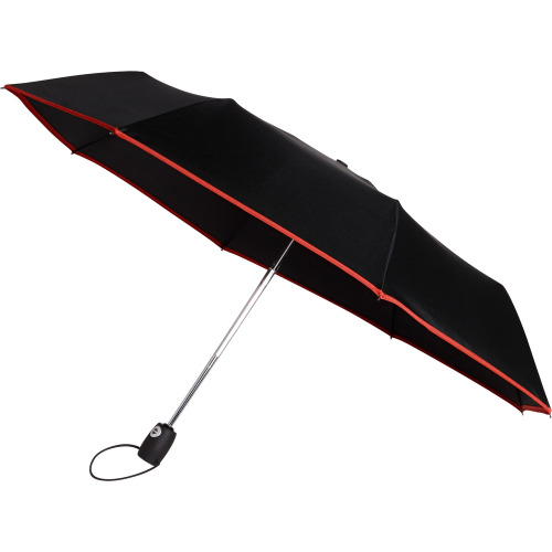 Wiatroodporny parasol automatyczny, składany Czerwony V9450-05 