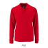 PERFECT MEN LSL POLO 180g Czerwony S02087-RD-XXL  thumbnail