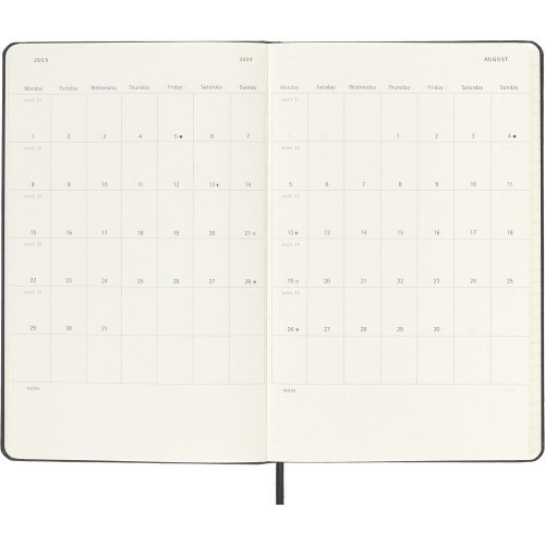 Kalendarz MOLESKINE Czarny VM397-03/2025 (5)