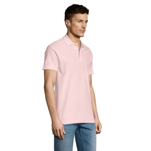 SUMMER II Męskie POLO 170g Różowy S11342-PK-XL (2)