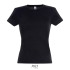 MISS Damski T-SHIRT 150g Deep black S11386-DB-XXL  thumbnail