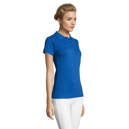 PERFECT Damskie POLO 180g Niebieski S11347-RB-XXL (2)