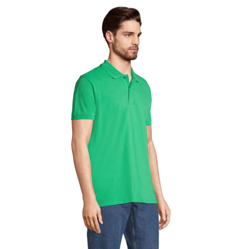 PERFECT Męskie POLO 180g Wiosenna Zieleń S11346-EO-XS (1)