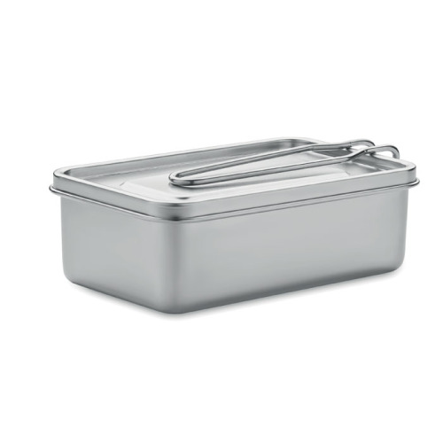 Lunch box ze stali nierdzewnej Srebrny MO2224-14 