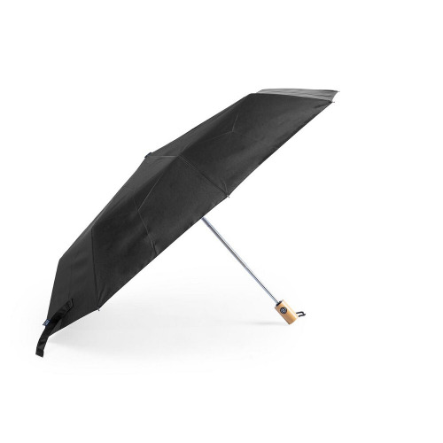 Wiatroodporny parasol automatyczny RPET, składany Czarny V8294-03 (2)