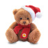 Nathan Brown, pluszowy miś świąteczny brązowo-czerwony HE261-56 (15) thumbnail