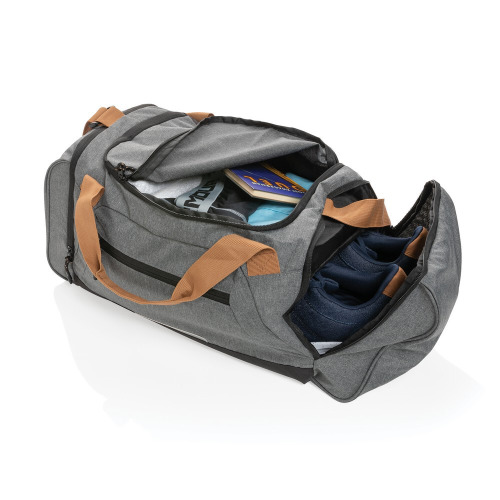 Torba sportowa, podróżna Impact AWARE™ rPET Urban Szary P707.092 (5)