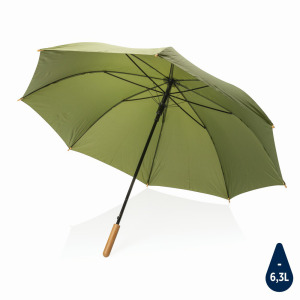 Bambusowy parasol automatyczny 27" Impact AWARE™ rPET