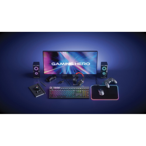 Bezprzewodowe słuchawki douszne RGB z ENC Gaming Hero Black P329.201 (9)