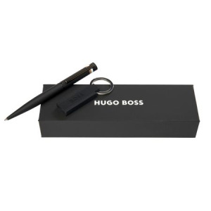 Zestaw upominkowy Hugo Boss długopis i brelok - HAK421X + HSG3524X