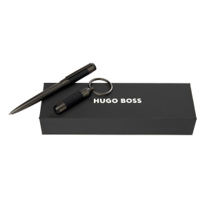 Zestaw upominkowy Hugo Boss długopis i brelok - HAK443D + HST4964D