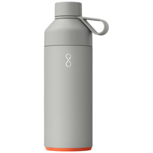 Big Ocean Bottle izolowany próżniowo bidon na wodę o pojemności 1000 ml Rock Grey