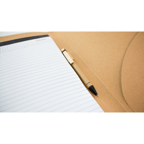 Teczka konferencyjna ok. A4 z notatnikiem, karteczki samoprzylepne, długopis neutralny V2593-00 (9)