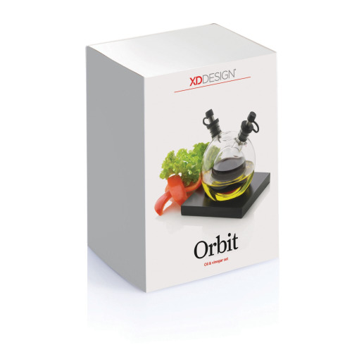 Zestaw do oleju i octu Orbit Czarny P262.350 (4)