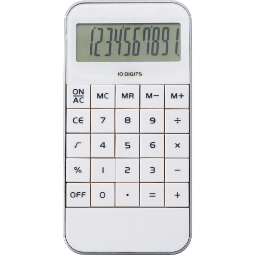 Kalkulator biały V3426-02 (6)