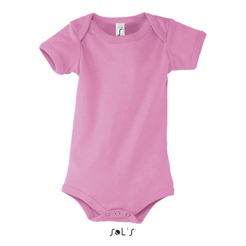 BAMBINO Dziecięce body 180g-WH-XXS Orchid Pink S00583-OP-M 