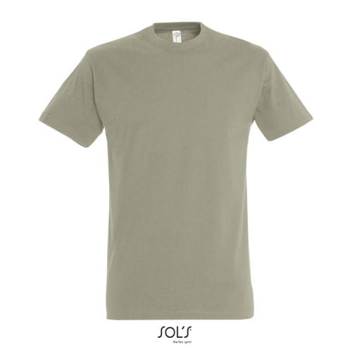 IMPERIAL Męski T-SHIRT 190g Khaki S11500-KH-XS 