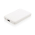 Power bank 5000 mAh, zintegrowany kabel 3 w 1 Biały P322.083 (4) thumbnail