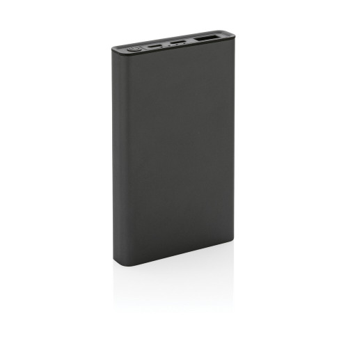 Power bank 5000 mAh Terra, aluminium z recyklingu Szary P322.682 