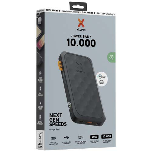 Seria Xtorm FS510 Fuel powerbank o pojemności 10 000 mAh i mocy 20 W Czarny midnight 12439890 (1)