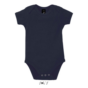 BAMBINO Dziecięce body 180g-WH-XXS French Navy