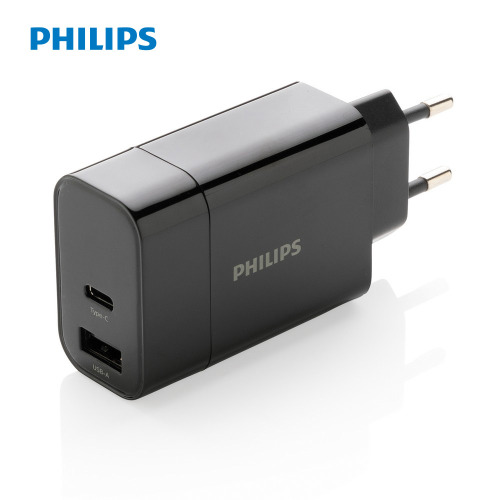 Szybka ładowarka ścienna 30W Philips Czarny P301.081 (12)