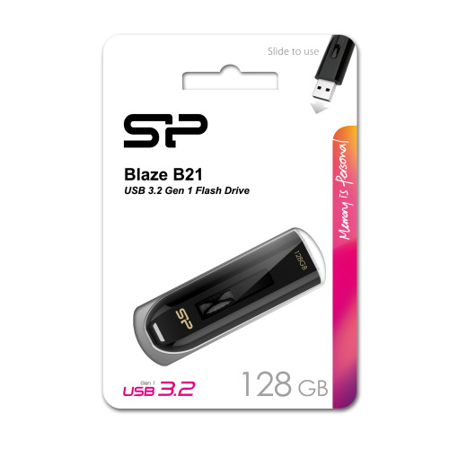 Pendrive Silicon Power Blaze B21 3,1 Czarny EG 815403 128GB (3)