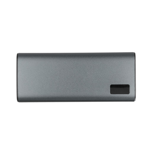 Power bank 10000 mAh z aluminium z recyklingu Srebrny VA241-32 