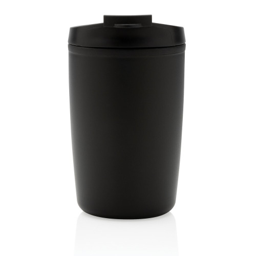 Kubek podróżny 300 ml z PP z recyklingu Black P433.081 (3)