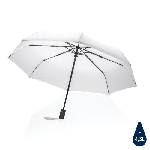 Parasol automatyczny 21" Impact AWARE™ rPET Biały P850.603 