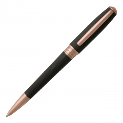 Długopis Essential Rose Gold Czarny HSW7444E 