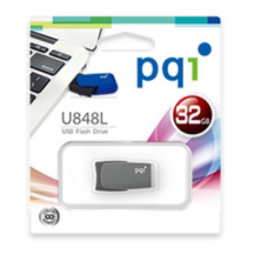 Pendrive PQI u848L 32GB black Czarny EG 792503 32GB (2)