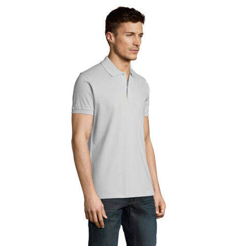 PERFECT Męskie POLO 180g Creamy Blue S11346-CY-XXL (2)