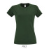 IMPERIAL WOMEN T-SHIRT 190g Ciemno-zielony S11502-BO-M  thumbnail