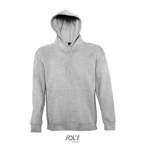 SLAM HOOD SWEATER  320g Szary melanż